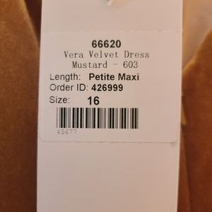Revelry Vera Maxi Petite Mustard 16